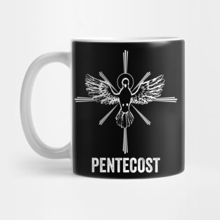 Holy Spirit Dove Praise Jesus Pentecost Mug